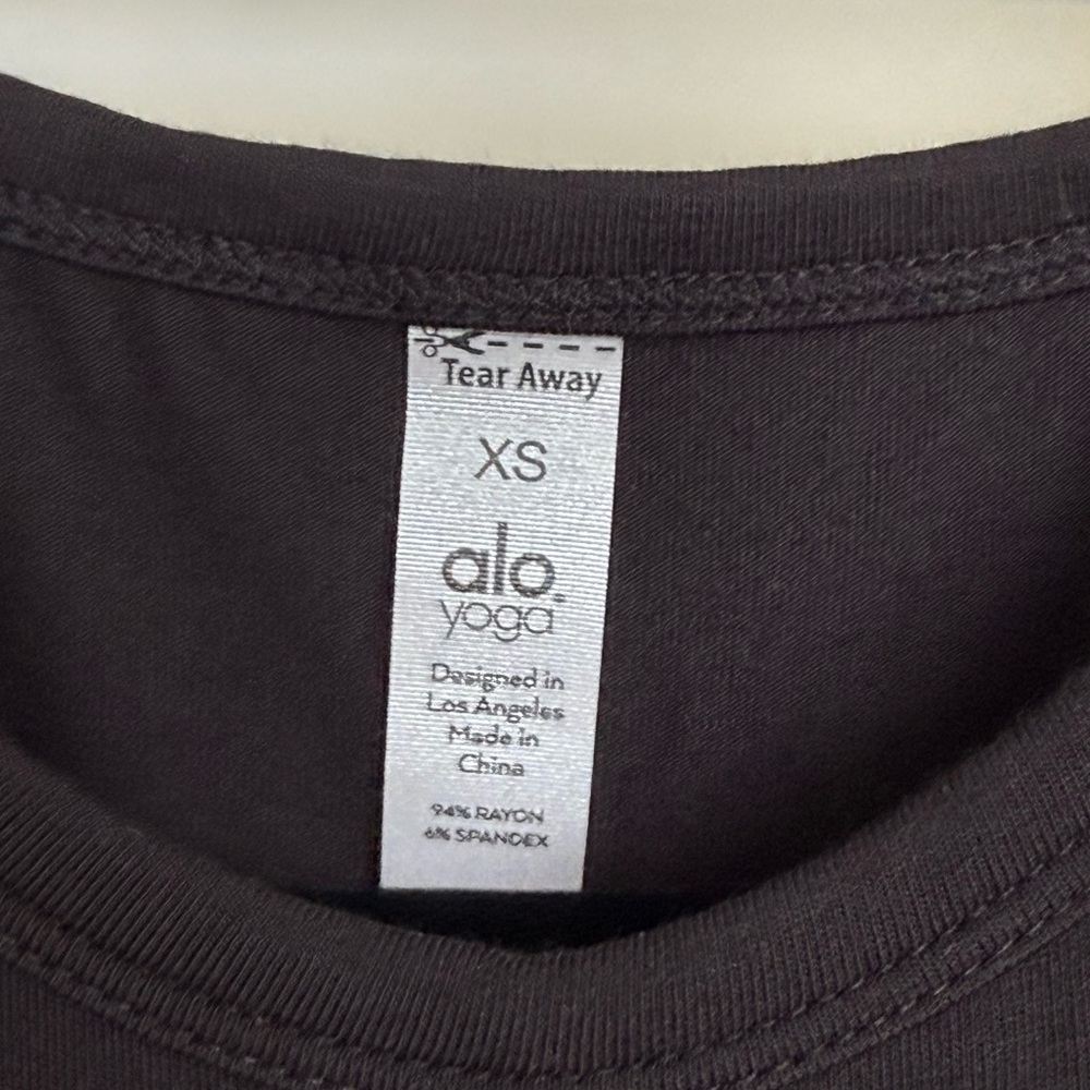 NWOT • ALO Yoga Cover Tank • Sz XS - Picture 7 of 8